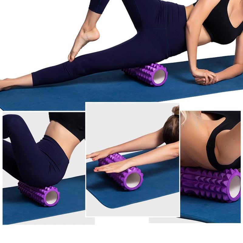 Fitness Foam Roller | Yoga Column Gym Fitness Pilates | Exercise Back Massage Roller | Home Fitness Equipment